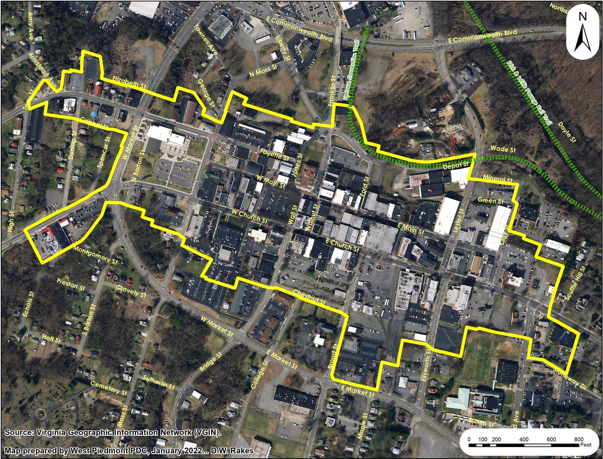 2022 MHC EDC Basic Uptown Map